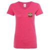 Women’s Glitter V-Neck T-Shirt Thumbnail